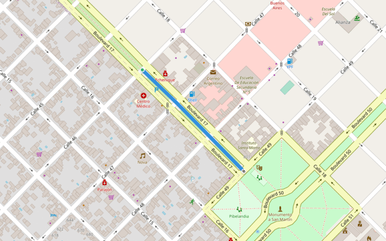 Dónde se encuentra la intersección de Avenida San Martín y General Paz 6 Dónde se encuentra la intersección de Avenida San Martín y General Paz